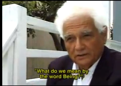 Watch Jacques Derrida Explain the Question of Being and the ‘Trace’