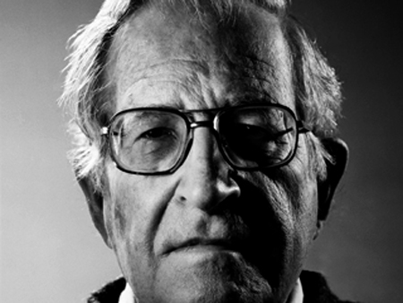 Watch Noam Chomsky Set 9/11 Truther Straight