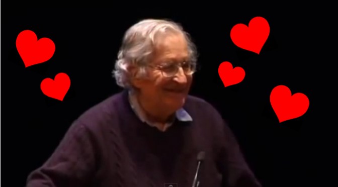 Noam Chomsky Gets Emailed for Anarchist Dating Tips All the Time