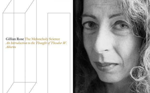 Free Read: 'The Melancholy Science' by Gillian Rose