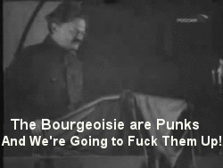 trotsky bourgeoise are punks
