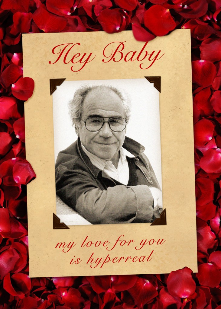 Baudrillard Valentine Card