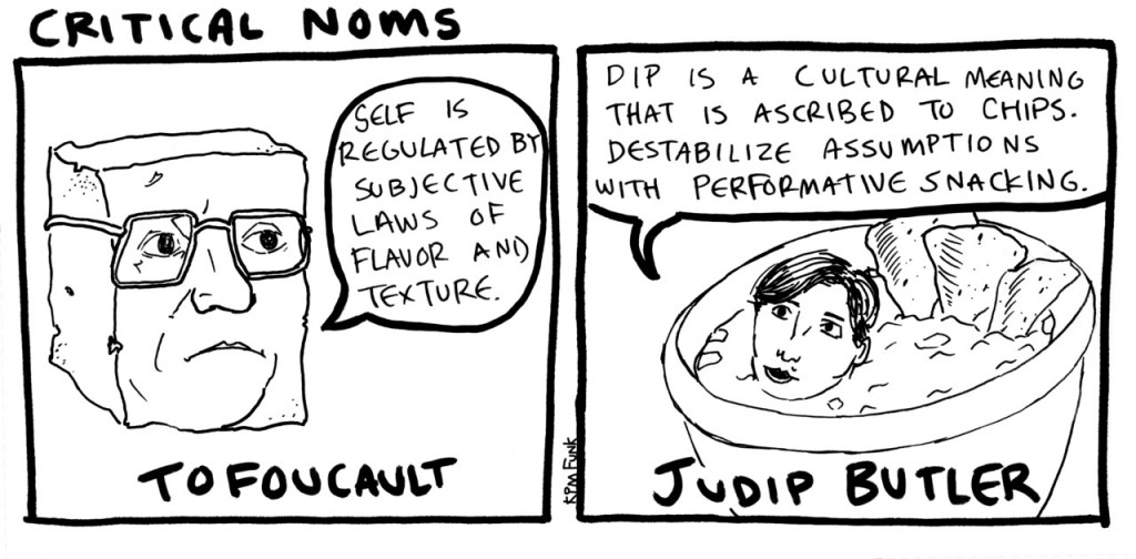 Judip Butler Tofoucault Comic