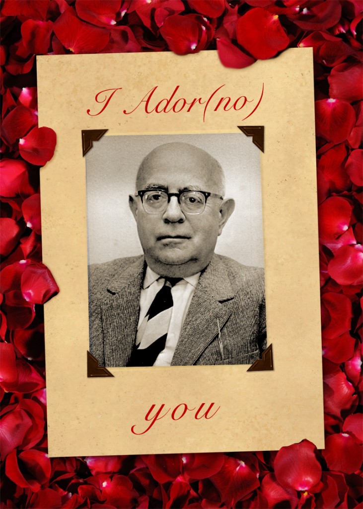 adorno valentine card