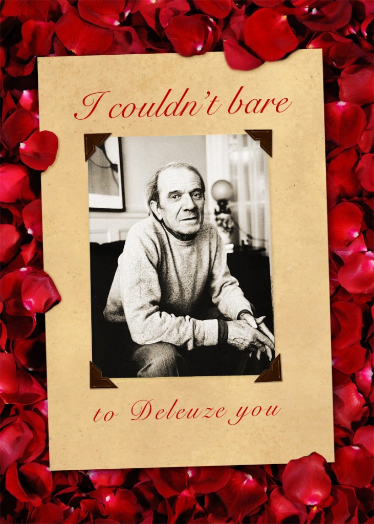 deleuze valentine card