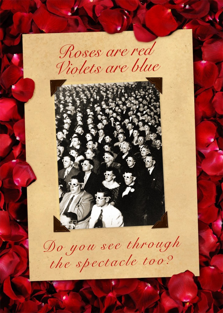 guy debord spectacle valentine card