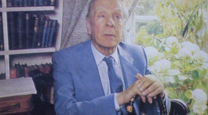 Jorge Luis Borge’s Self Portrait, Drawn After Becoming Blind