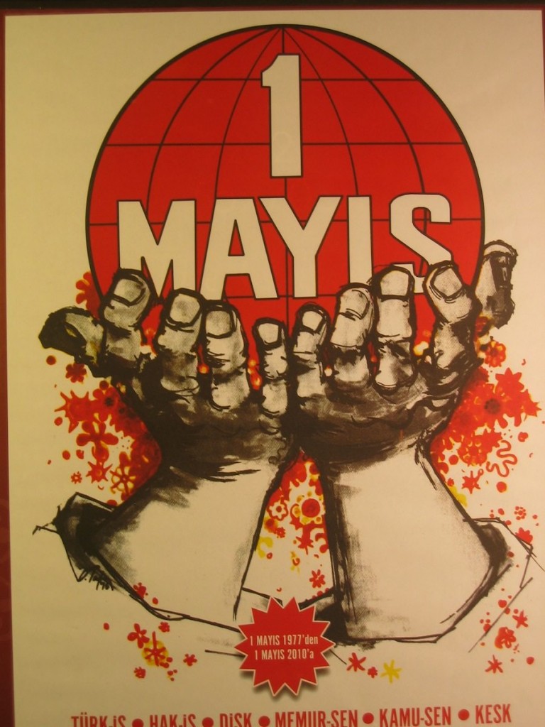 turkish may day poster