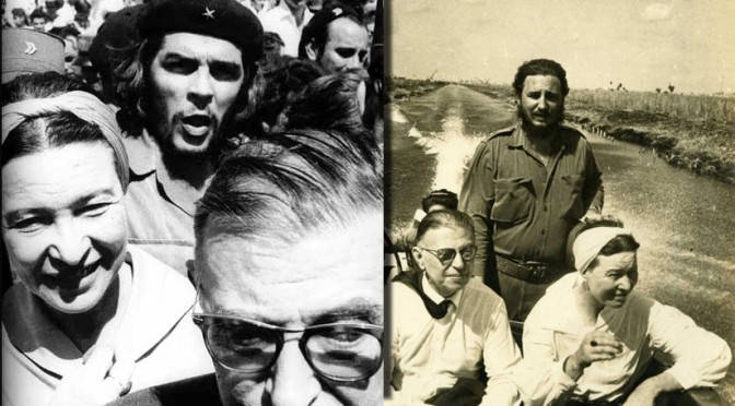 Incredible Candid Photos of Jean-Paul Sartre and Simone de Beauvoir in Cuba