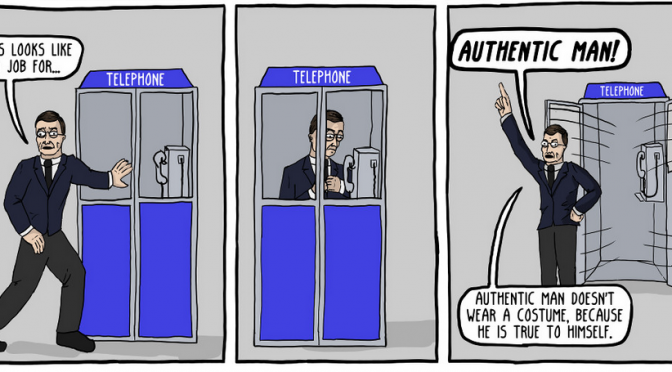 The Adventures of Authentic Man [Comic]