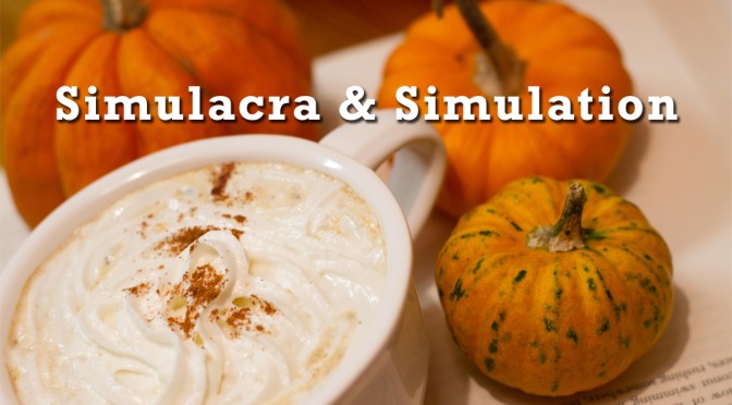 Understanding Jean Baudrillard with Pumpkin Spice Lattes