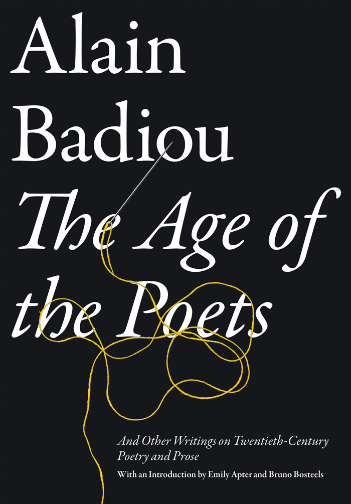badiou the age of poets