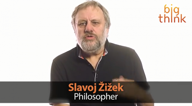 Watch Slavoj Zizek Explain an Event with Kafka and Love