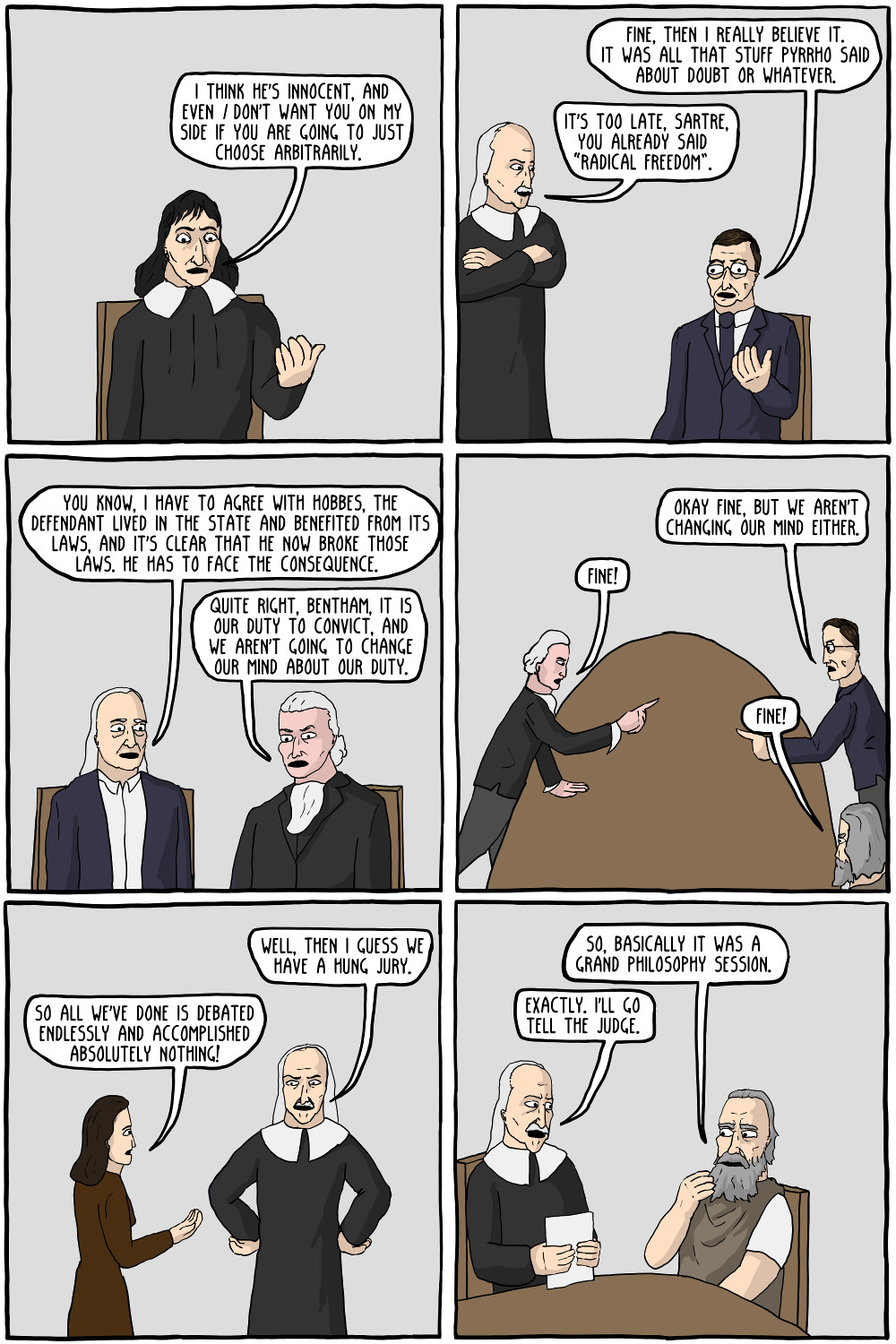 12 Angry Philosophers [Comic]