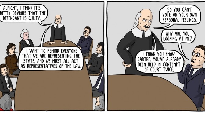 12 Angry Philosophers [Comic]