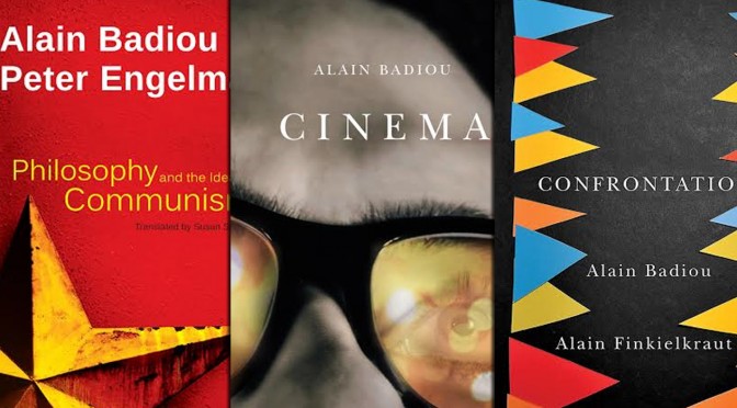 Alain Badiou Giveaway! Win 3 Badiou Titles