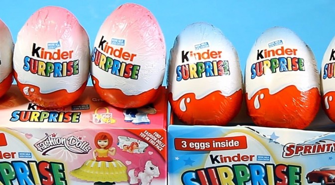 Gendered Kinder Eggs Read by Lacan and Žižek