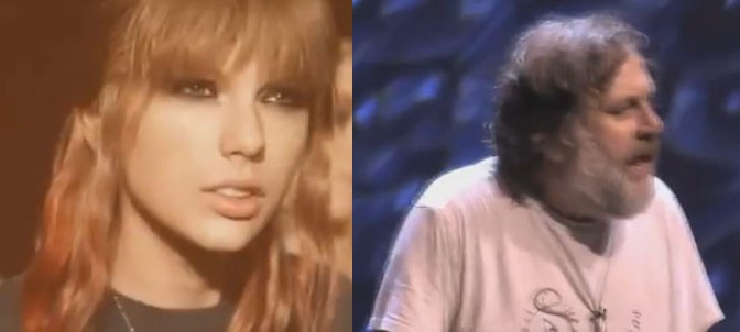 Taylor Swift and Zizek, Now a Mash-Up