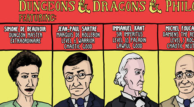 Dungeons and Dragons and Philosophers [Comic]