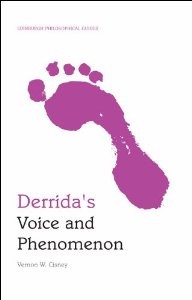 derrida voice and phenomenon