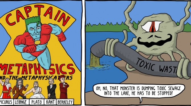 Captain Metaphysics and the Mereological Monster [Comic]