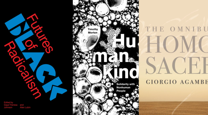 5 Critical Theory Books That Came Out in August, 2017